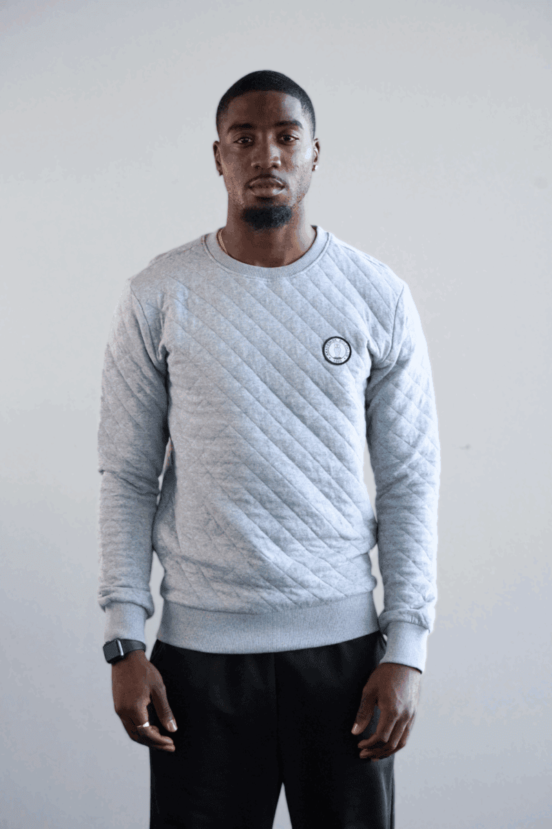 KnowledgeCotton Apparel - Grey monochromatic AB logo image 0