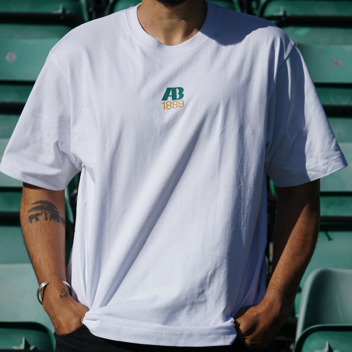 Oversized Short-Sleeve AB1889 T-Shirt