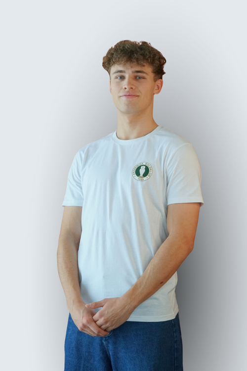AB Klassisk Hvid T-shirt